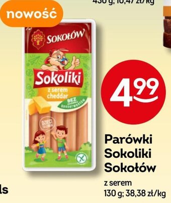 Żabka Parówki Sokoliki Sokołów 130 g oferta
