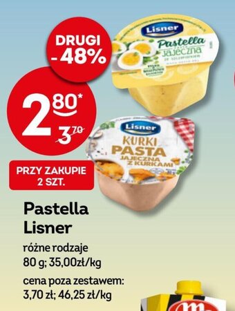 Żabka Pastella Lisner 80 g oferta