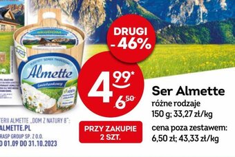 Żabka Ser Almette 150 g oferta