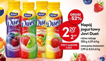 Żabka Napój jogurtowy Jovi Duet 350 g oferta