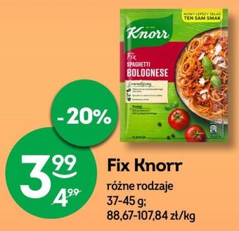 Żabka Fix Knorr 37-45 g oferta