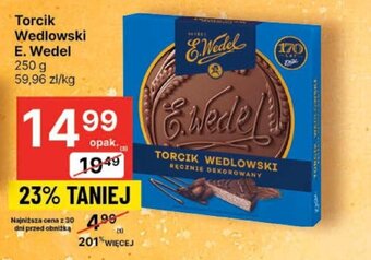 Delikatesy Centrum Torcik Wedlowski E.Wedel 250g oferta
