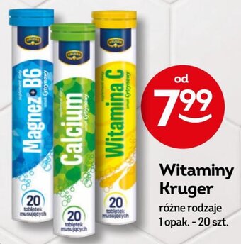 Żabka Witaminy Kruger 20 szt. oferta