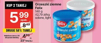 Delikatesy Centrum Orzeszki ziemne Felix 140 g oferta
