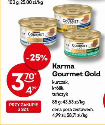Żabka Karma Gourmet Gold 85 g oferta