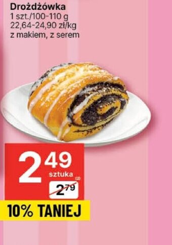 Delikatesy Centrum Drożdżówka 1 szt oferta