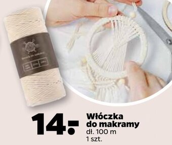 Netto Włóczka do makramy dł. 100 m oferta