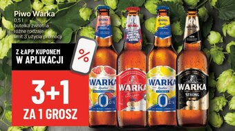 Delikatesy Centrum Piwo Warka 0,5l oferta
