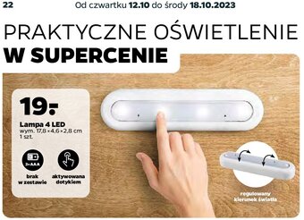 Netto Lampa 4 led oferta