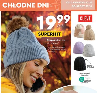 Biedronka Czapka zimowa damska oferta