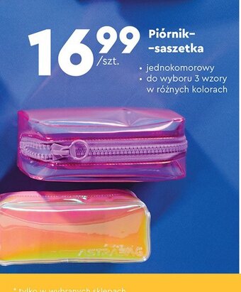 Biedronka Piórnik saszetka oferta
