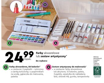 Biedronka Zestaw artystyczny do malowania oferta