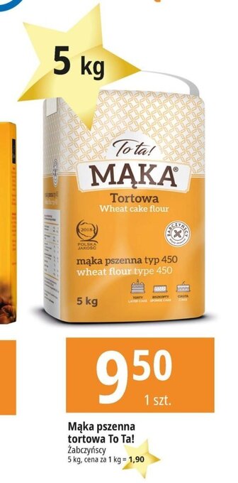 E.Leclerc Mąka tortowa pszenna 450 oferta