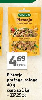 Auchan Pistacje prażone oferta
