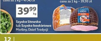 Auchan Szynka bankietowa oferta