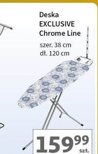 Auchan Deska do prasowania exclusive chrom oferta
