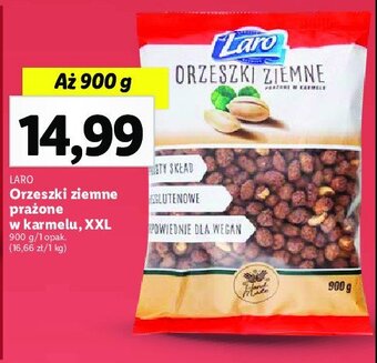 Lidl Orzechy ziemne prażone w karmelu oferta