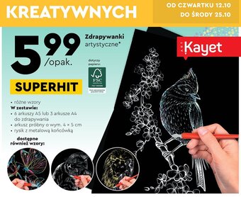 Biedronka Zdrapywanka a5 oferta