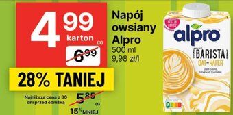 Delikatesy Centrum Napój owsiany Alpro 500 ml oferta