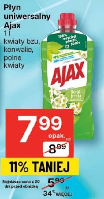 Delikatesy Centrum Płyn uniwersalny Ajax 1 L oferta