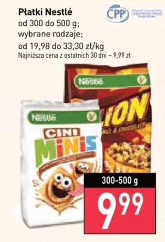 Stokrotka Płatki Nestlé od 300 do 500 g; oferta