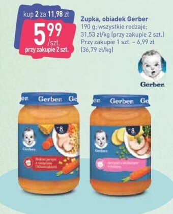 Stokrotka Zupka, obiadek Gerber 190 g oferta