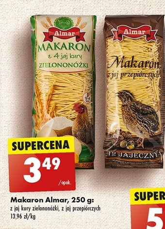 Biedronka Makaron z jaj przepiórczych oferta