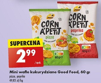 Biedronka Wafle kukurydziane pizza oferta