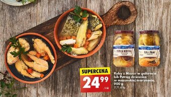 Biedronka Ryby z Mazur w galarecie lub Pstrąg dzwonka w mazurskiej marynacie, 900 g oferta