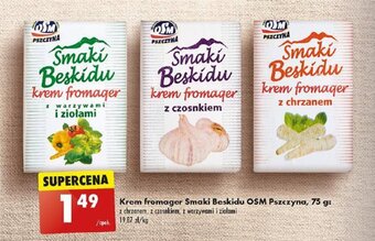 Krem fromager Smaki Beskidu OSM Pszczyna, 75 g