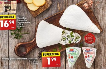 Biedronka Twaróg garwoliński OSM Garwolin 100 g oferta