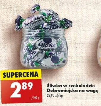 Biedronka śliwka w czekoladzie Dobromiejska na wagę 100 g oferta