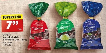 Biedronka Owoce w czekoladzie Z Polskich Gór, 180 g oferta
