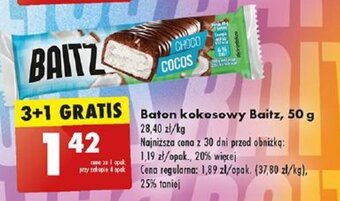 Biedronka Baton kokosowy Baitz, 50 g oferta