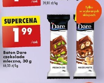 Biedronka Baton Dare czekolada mleczna, 30 g oferta