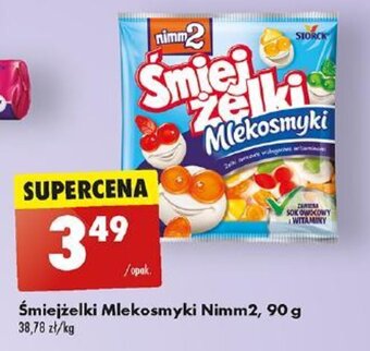 Śmiejżelki Mlekosmyki Nimm2, 90 g