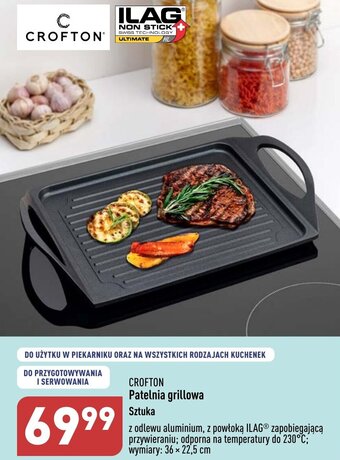 ALDI CROFTON Patelnia grillowa oferta