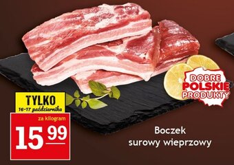 Boczek surowy wieprzowy 1kg