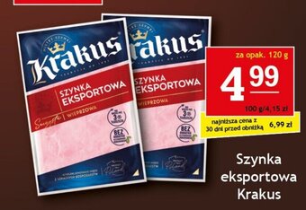 Gram Market Szynka eksportowa Krakus 120g oferta