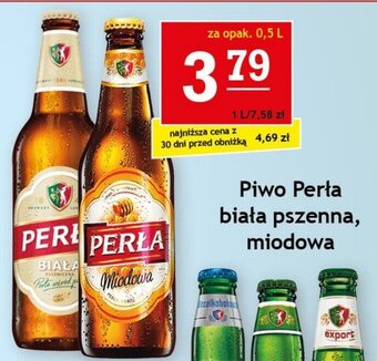 Gram Market Piwo Perła biała pszenna miodowa 0,5l oferta