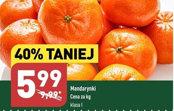 ALDI Mandarynki 1kg oferta