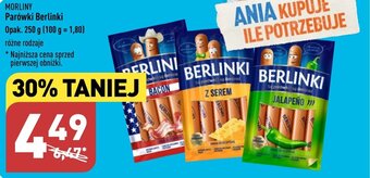 ALDI Parówki Berlinki 250g oferta