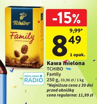 Intermarche Kawa mielona TCHIBO Family 250g oferta