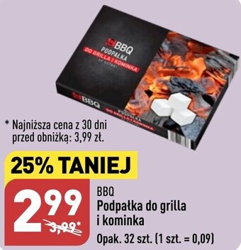 ALDI BBQ Podpałka do grilla i kominka 32szt. oferta