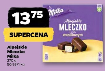 Netto Alpejskie mleczko oferta