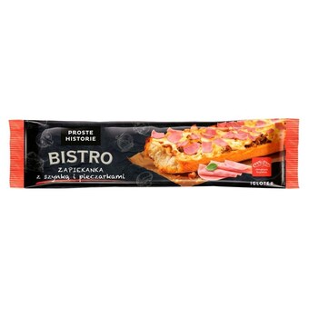 Stokrotka Optima Proste historie bistro zapiekanka z szynką i pieczarkami 200 g oferta