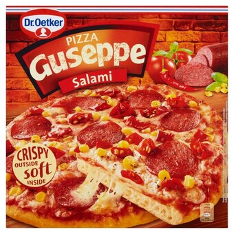 Społem Dr. oetker guseppe pizza z salami 380 g oferta