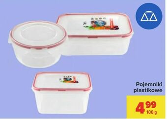 Carrefour Pojemniki plastikowe oferta