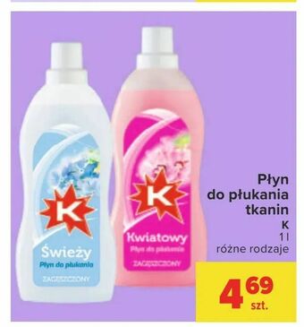 Carrefour Płyn do płukania tkanin oferta