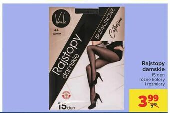 Carrefour Rajstopy damskie oferta